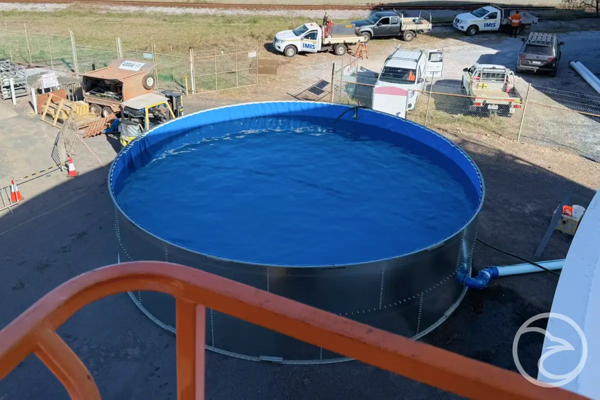 Sustainable water tank maintenance helps reduce these risks