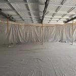 PVC tank liners Sydney installed in concrete water tank