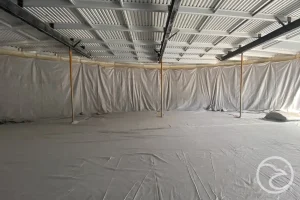 PVC tank liners Sydney installed in concrete water tank