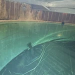 Water turnover in storage systems within large-scale water infrastructure