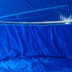 Internal condition of fire tank following extended idle storage