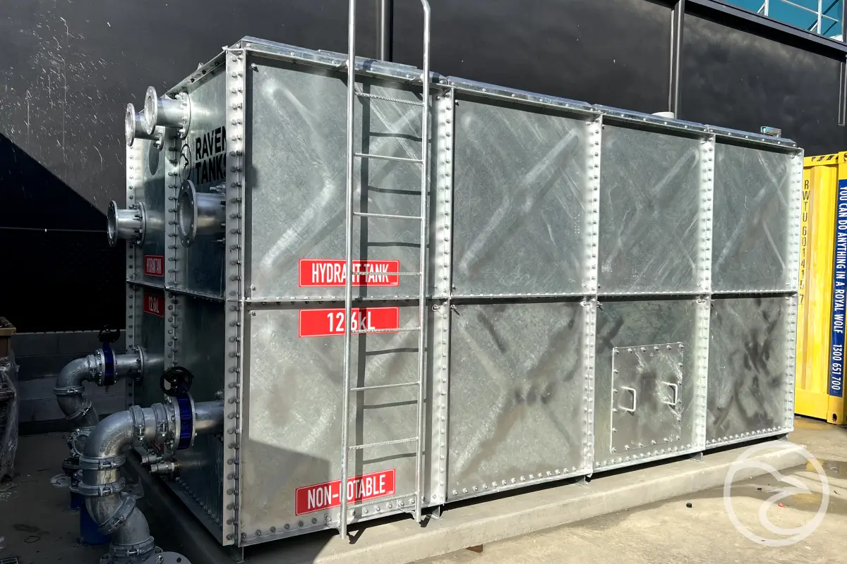 anti corrosion coating on steel water tank