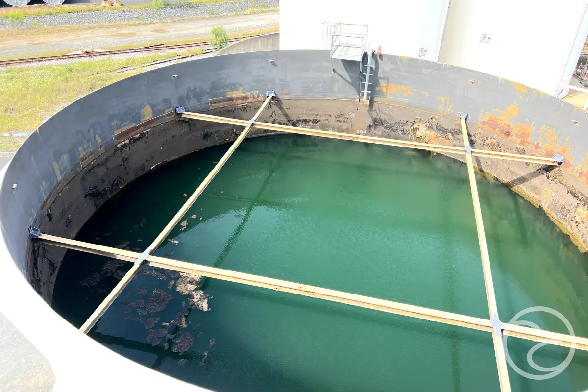 Access hatch to underground stormwater system