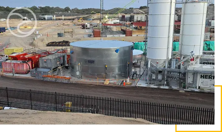 tank system project completed by Raven Tanks