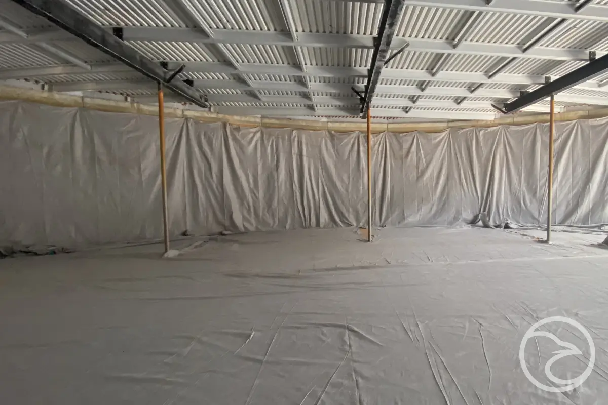repair options for damaged PVC tank liners